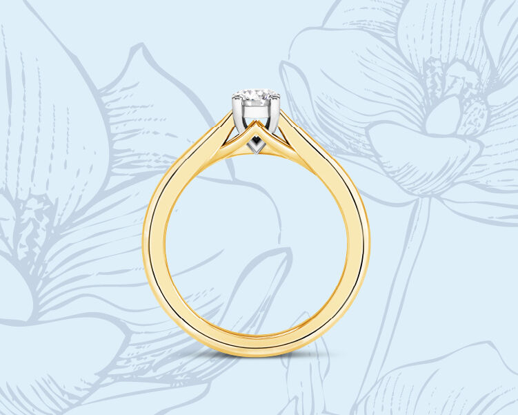 Platinum 0.40ct Round Diamond Orchid Setting Ring at Fraser Hart | Jewelry rings  diamond, Brilliant engagement rings, Luxury engagement rings