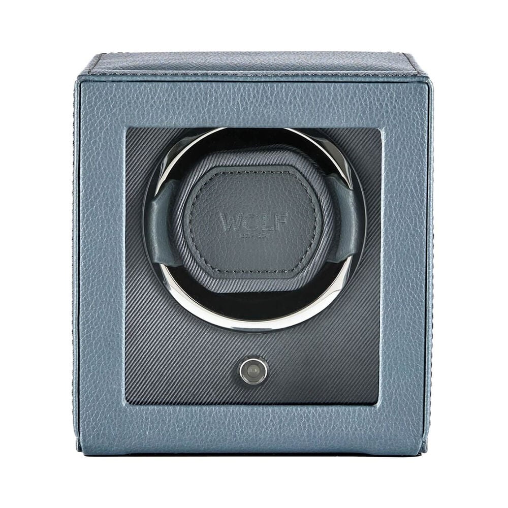 WOLF Cub Future Grey Single Watch Winder With Cover