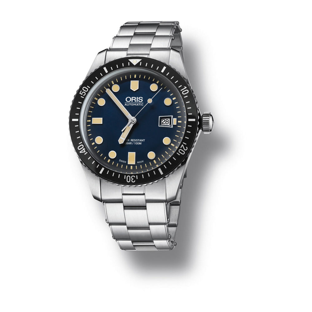 Oris Divers Sixty-Five men's automatic stainless steel watch