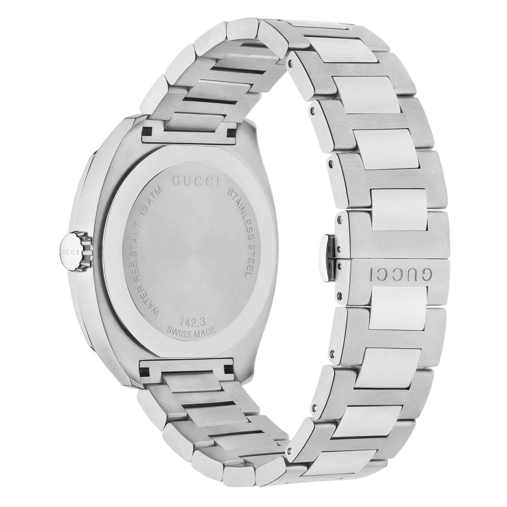 Gucci G-Frame 41mm Black Dial Stainless Steel Men's Watch