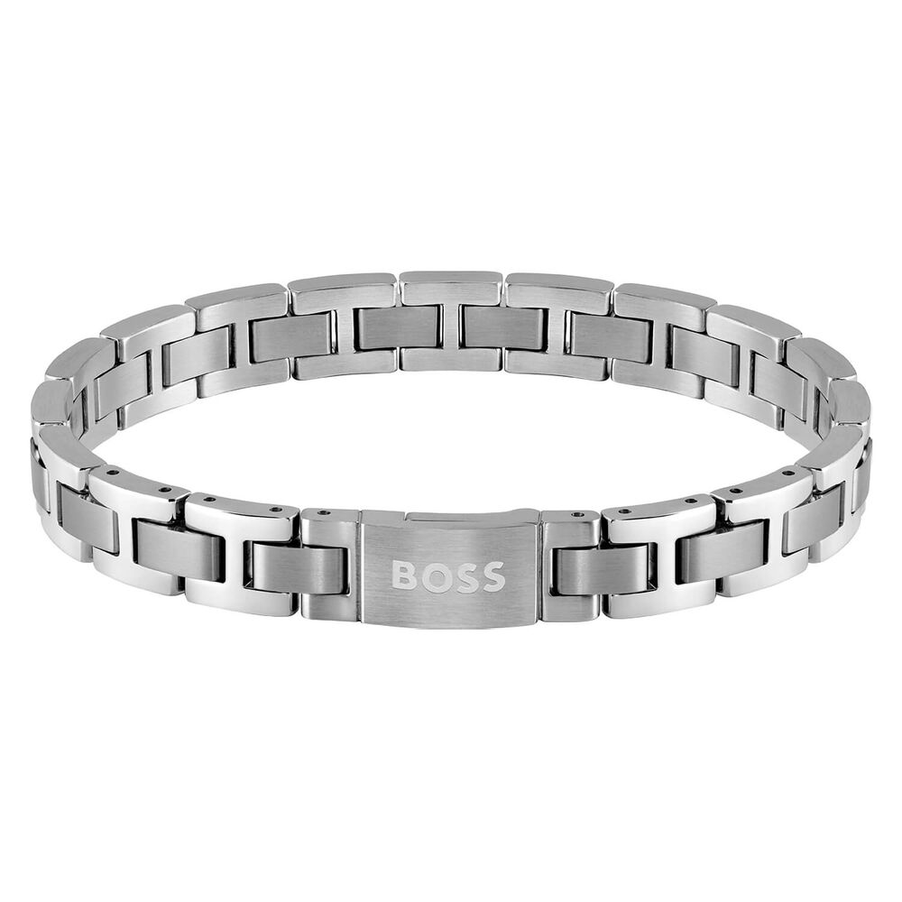 BOSS Gents Metal Link Essentials Stainless Steel Bracelet