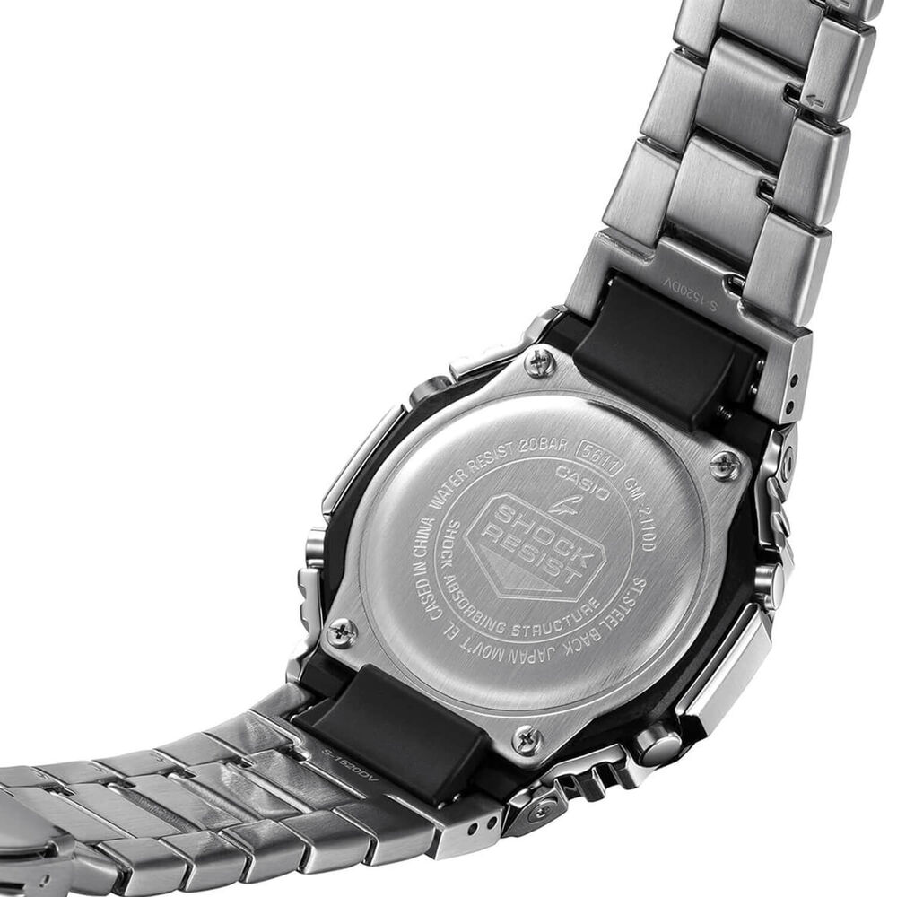G-SHOCK G-STEEL 49.3mm Silver Dial Stainless Steel Bracelet Watch