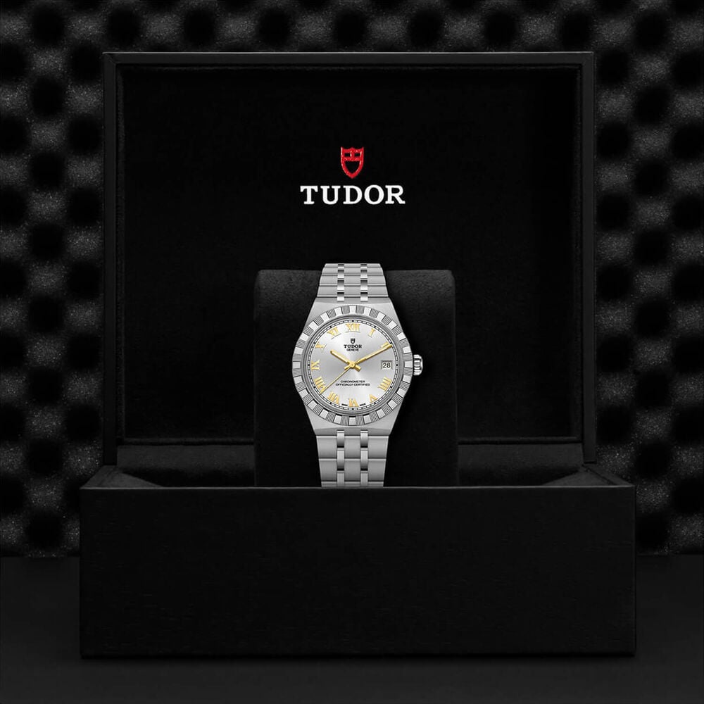 TUDOR Royal 36mm Silver Dial Stainless Steel Bracelet Watch