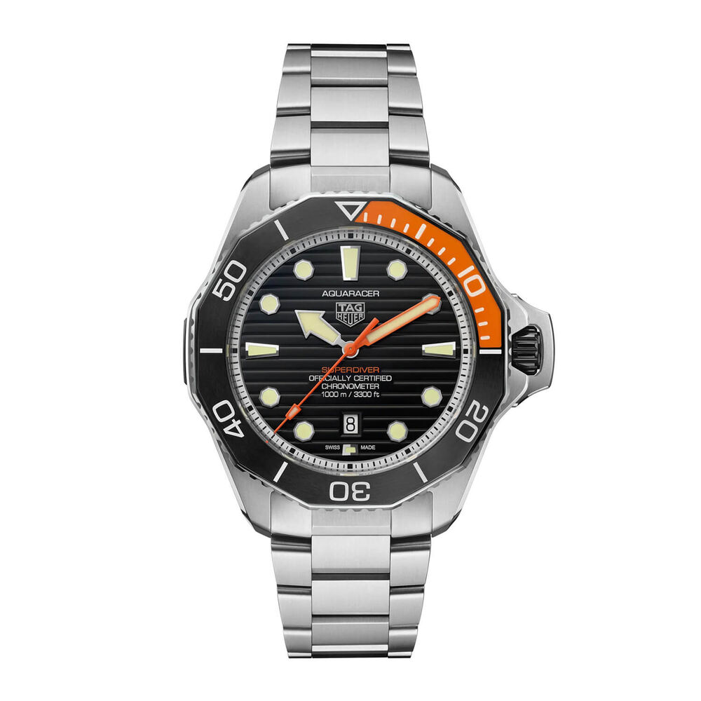 TAG Heuer Aquaracer Superdiver 45mm Black Dial Watch image number 0