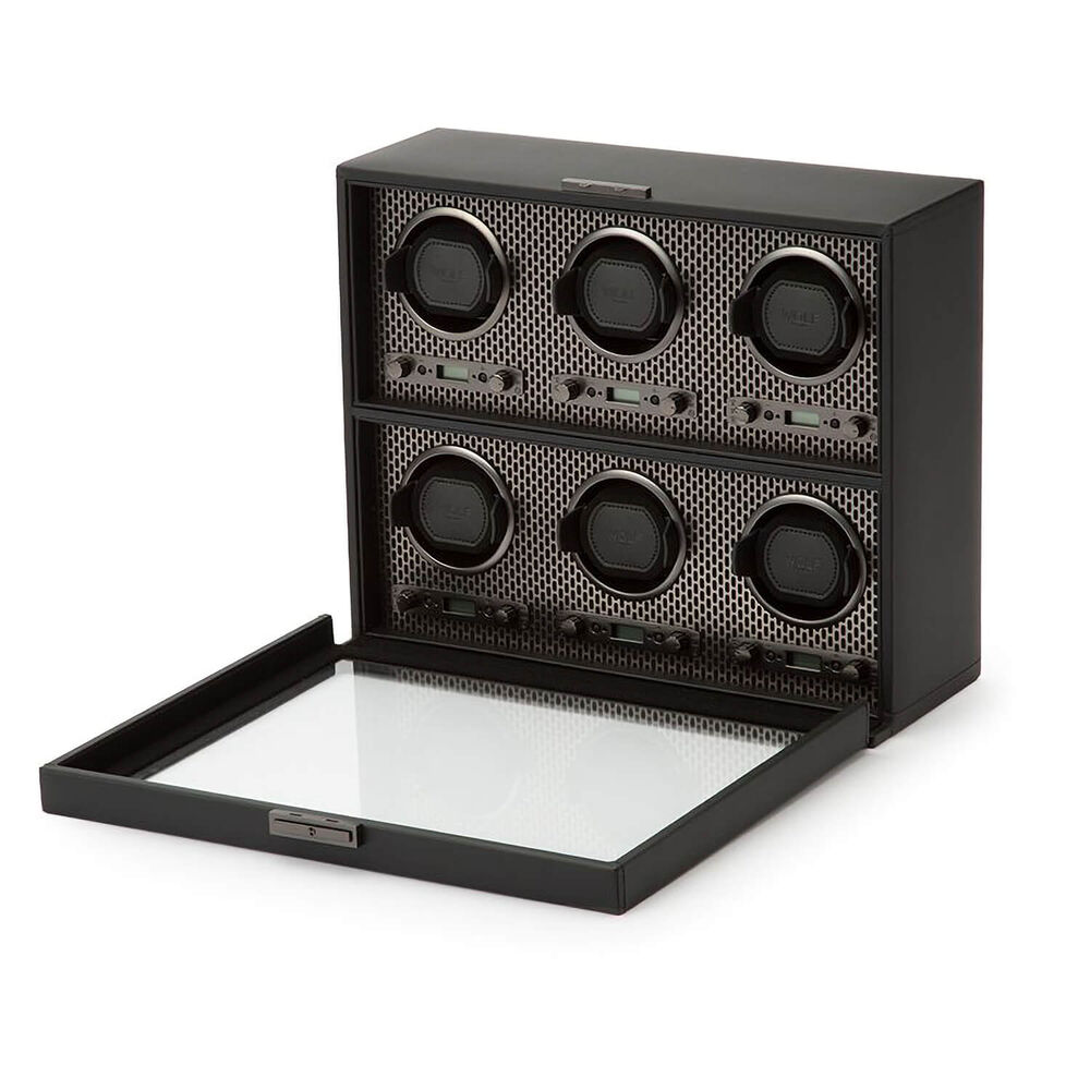 WOLF AXIS 6pc Powder Coat Watch Winder image number 2
