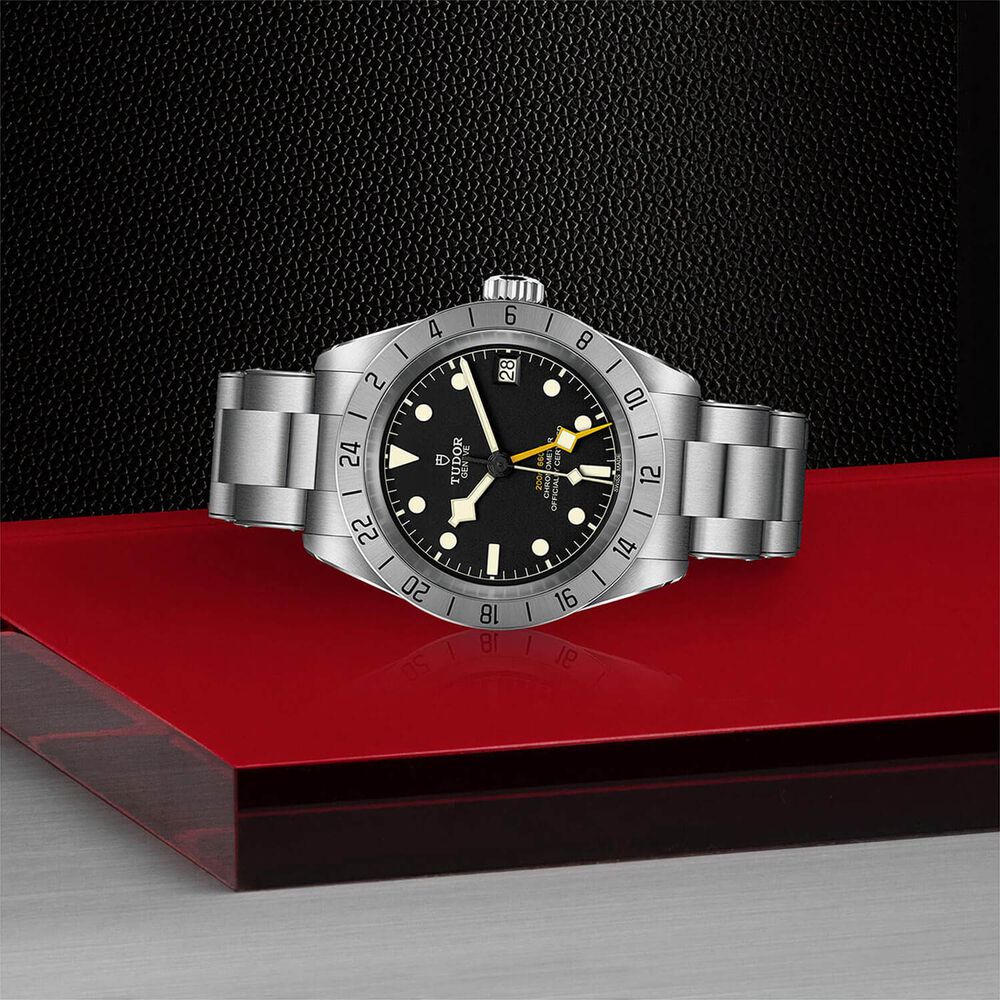 Tudor Black Bay Pro 39mm Automatic Steel Case Black Dial Bracelet Watch image number 3