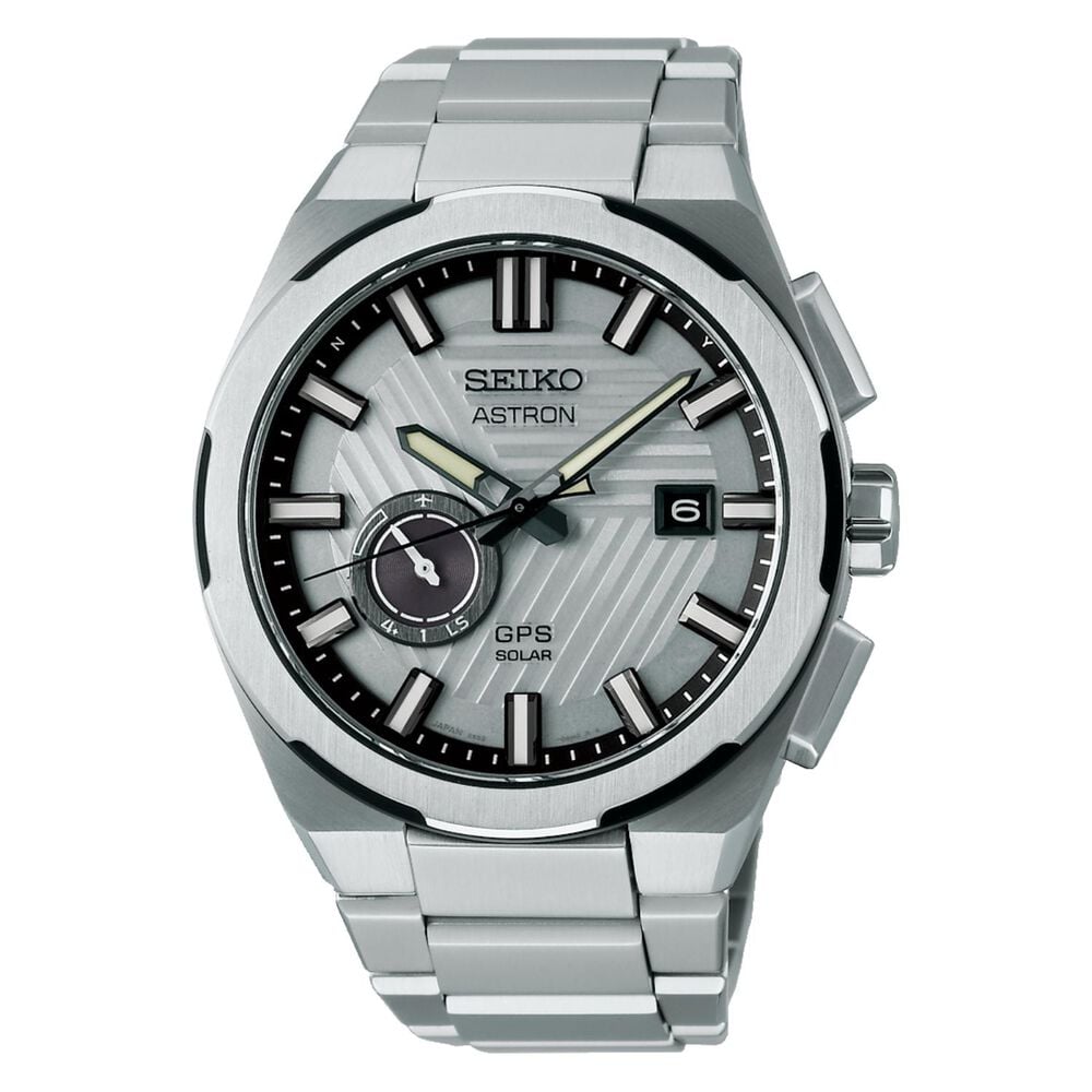Seiko Astron Solar System GPS Solar Silvertone &lsquo;Earth&rsquo; Limited Edition Watch
