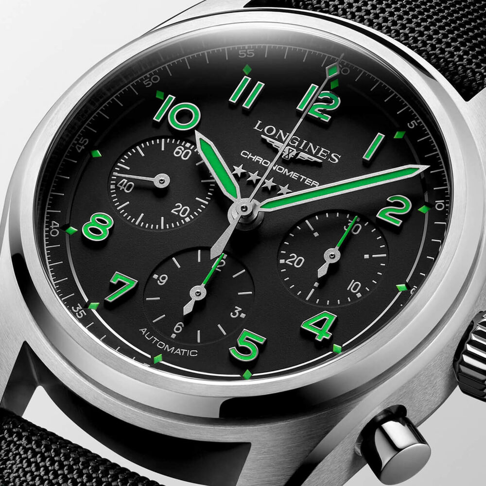 Longines Spirit Pioneer Edition 42mm Black Dial Watch image number 3