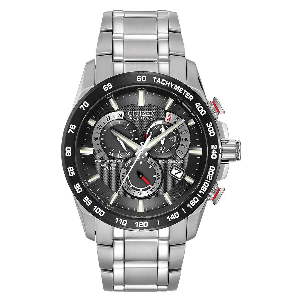 Citizen Eco-Drive Perpetual Calendar Steel 42mm Men's Watch