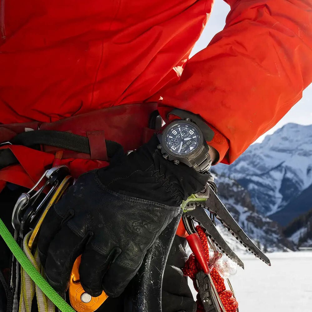 Citizen Promaster Land CQ Limited Edition 44mm Black Dial Steel Bracelet Watch image number 2