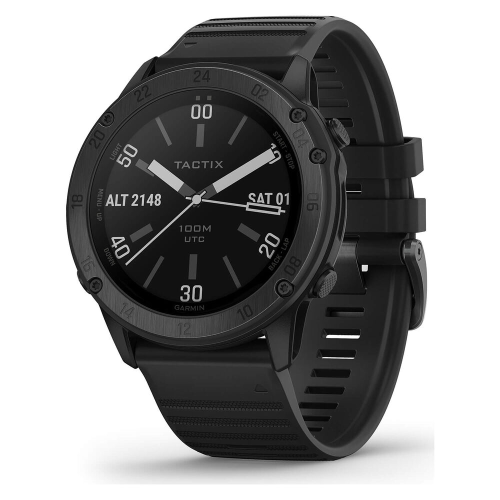 Garmin Tactix Delta Sapphire Edition GPS Black Mens Smartwatch image number 0