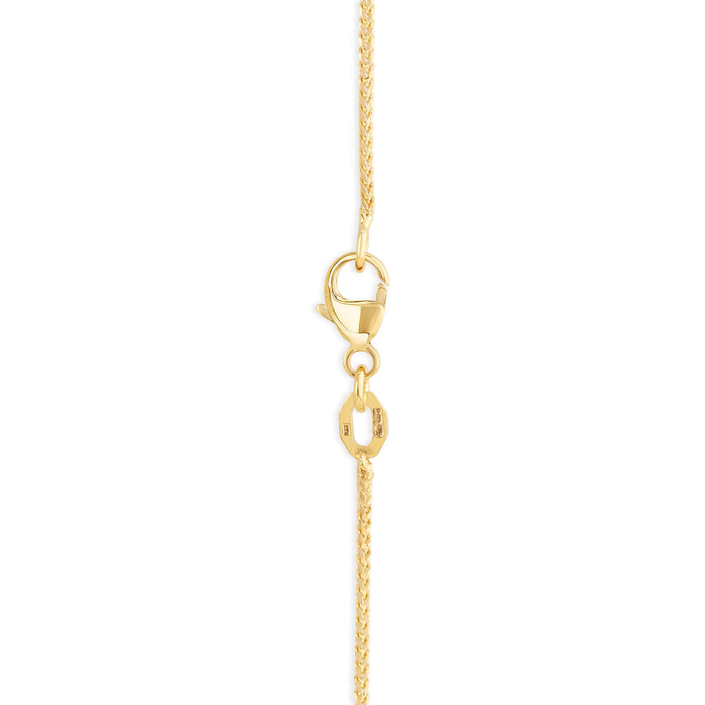 9ct Yellow Gold Franco Med 20' 3.4g Chain Necklace