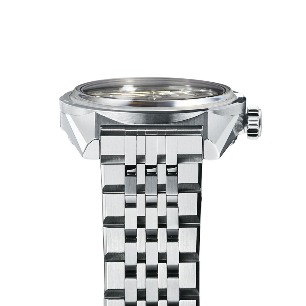 King Seiko KSK 6R Preppy Burgundy 36.1mm Dial Stainless Steel Bracelet Watch image number 3