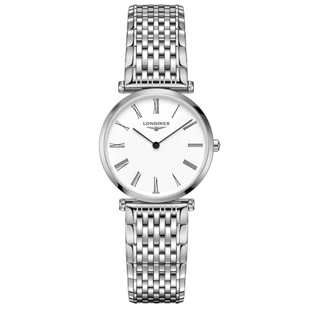 Longines Elegance La Grande Classique de Longines White Steel Watch image number 0