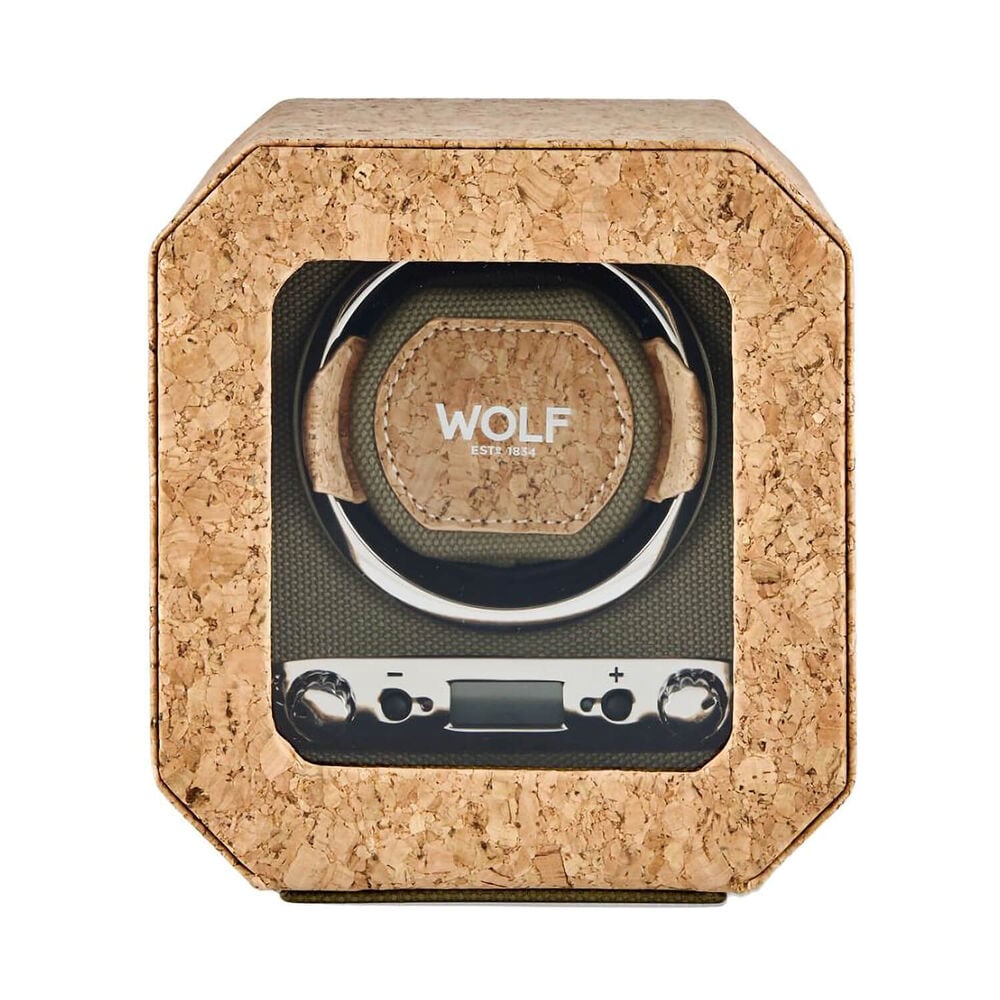WOLF Cortica Cork Single Watch Winder II