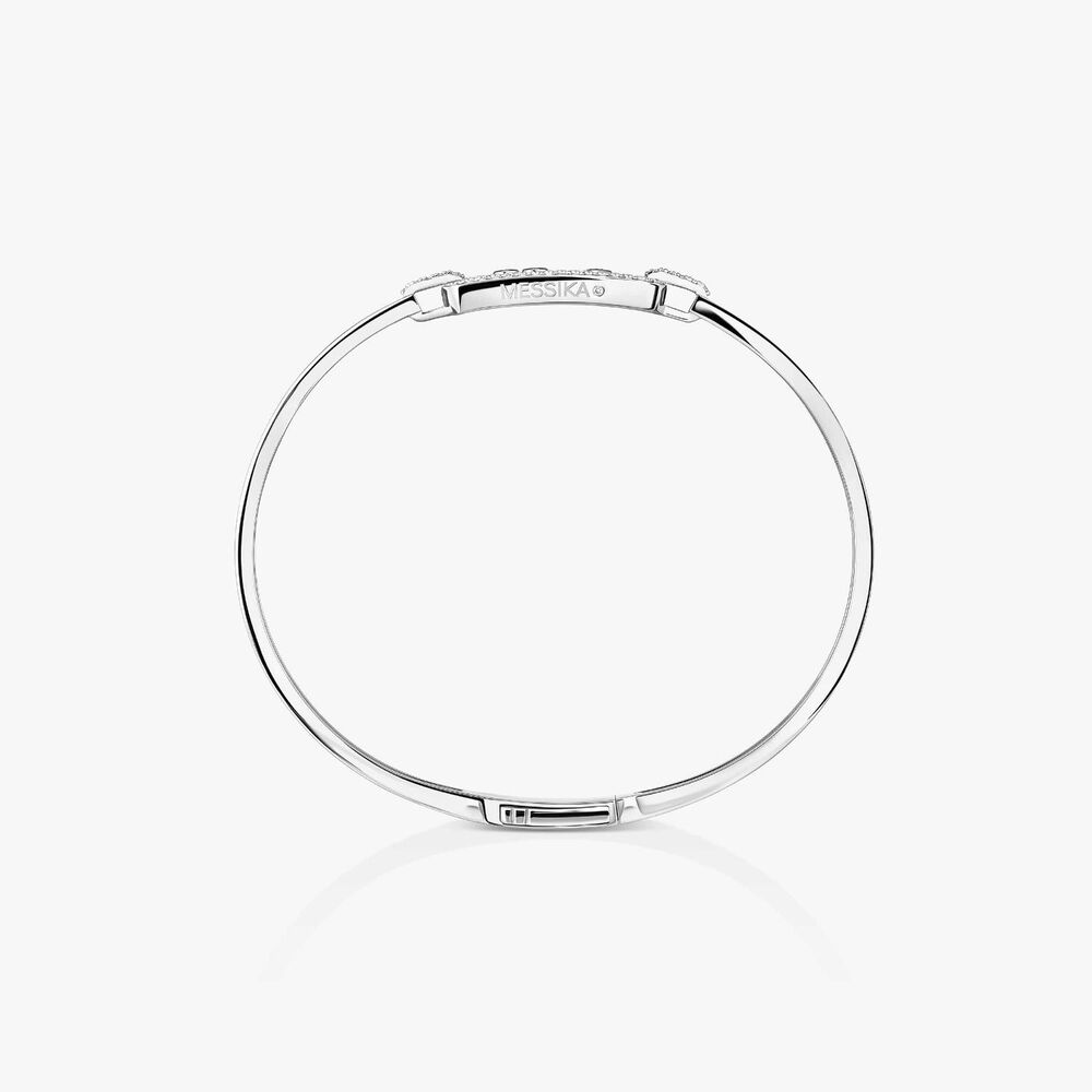 Messika Move Classic 0.35ct Diamond White Gold Bangle