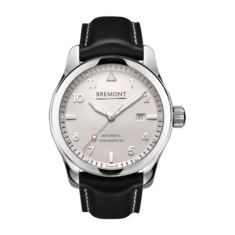 Bremont Solo 43mm Steel Black Strap Gents Watch