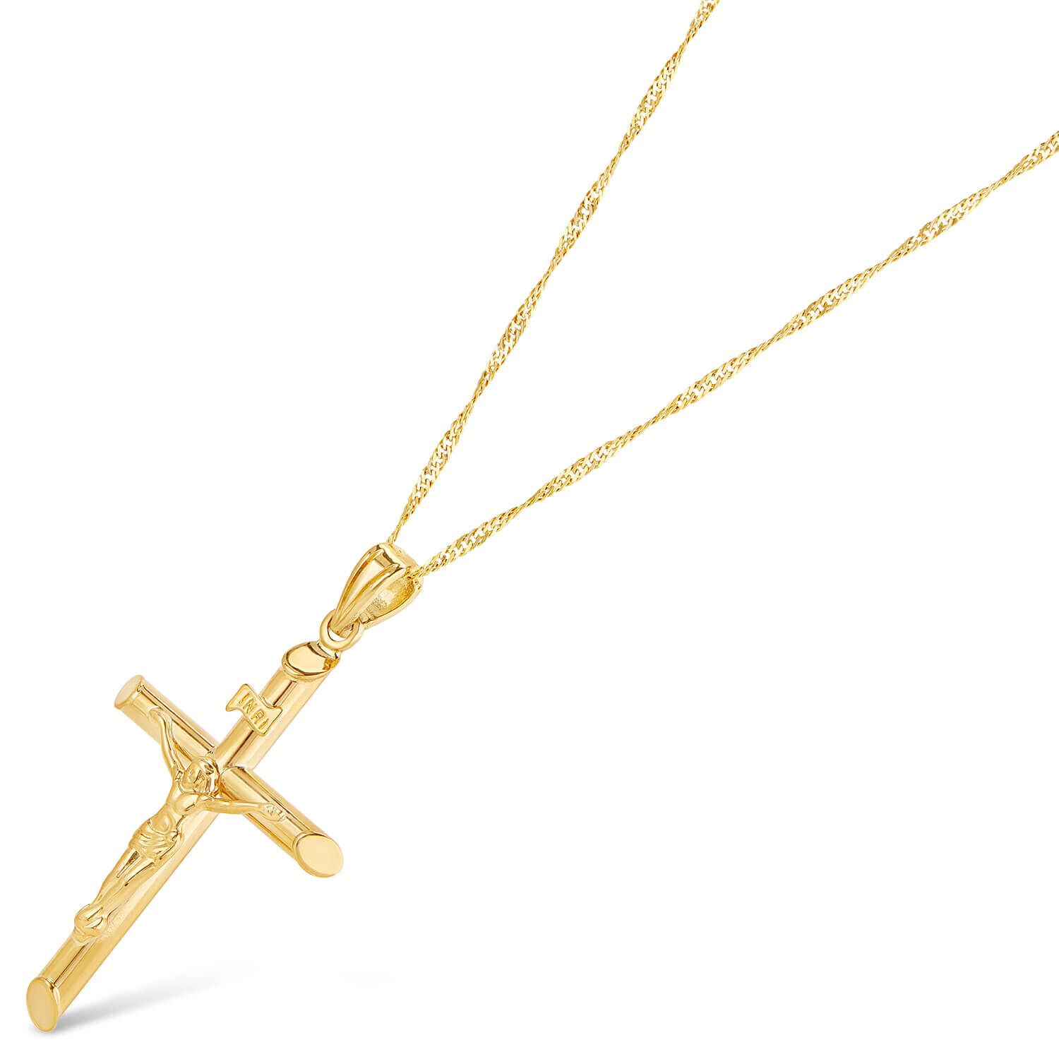 Small crucifix pendant outlet