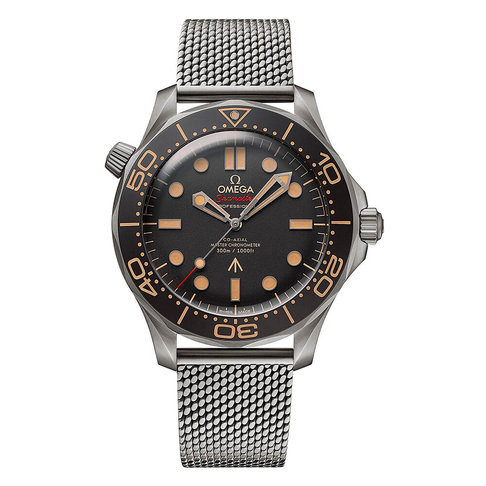 Pre-Owned OMEGA Seamaster Bond 42mm Brown Dial Titanium Case Bracelet Watch image number 0