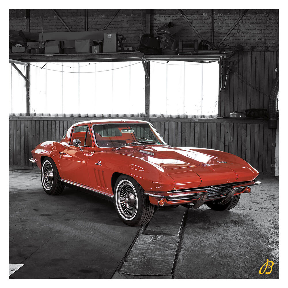 Breitling Top Time Chevrolet Corvette With Red Dial Black Strap Watch image number 7