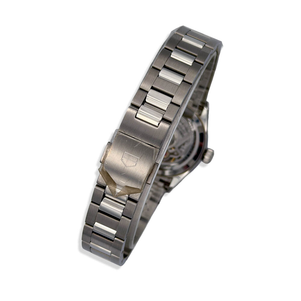Pre-Owned TAG Heuer Carrera Date 29mm Mother of Pearl Dial Steel Bracelet Watch image number 2