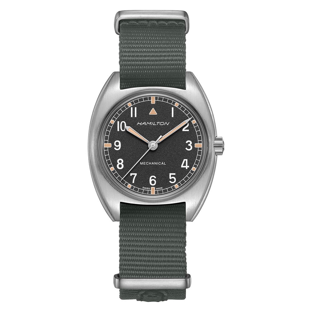 Hamilton Khaki Aviation Pilot Pioneer 36mm Steel Case Textile Watch image number 0