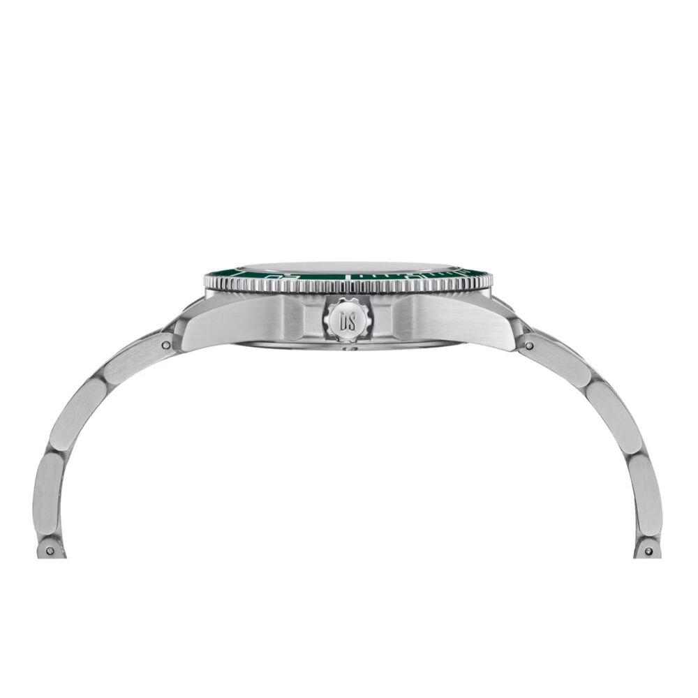 Certina DS Action 40mm Green Dial Stainless Steel Bracelet Watch image number 4