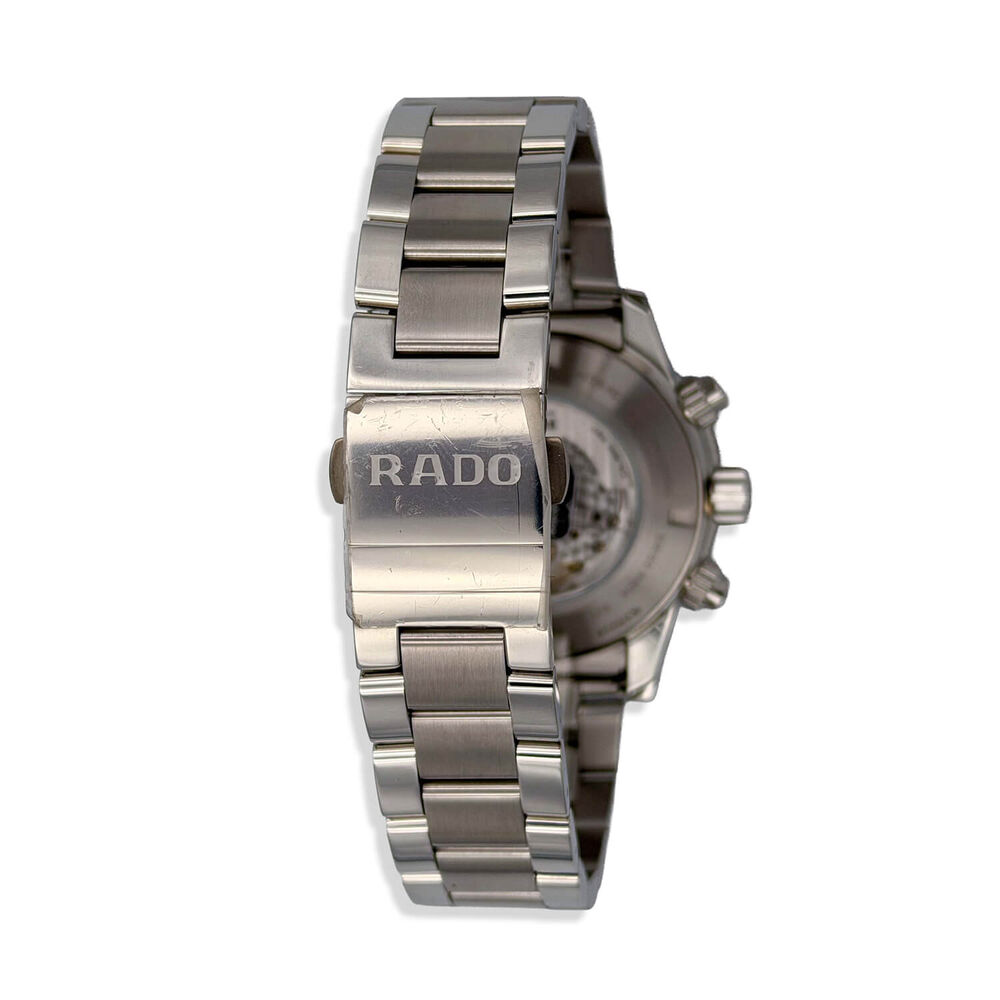 Pre-Owned Rado Captain Cook Chronograph 43mm Blue Dial Bracelet Watch