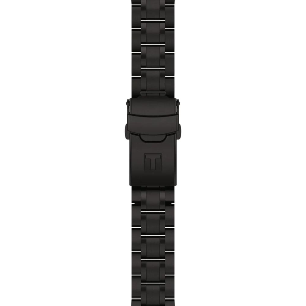 Tissot Seastar 1000 Quartz Chronograph 38mm Black Dial PVD Steel Bracelet Watch image number 4