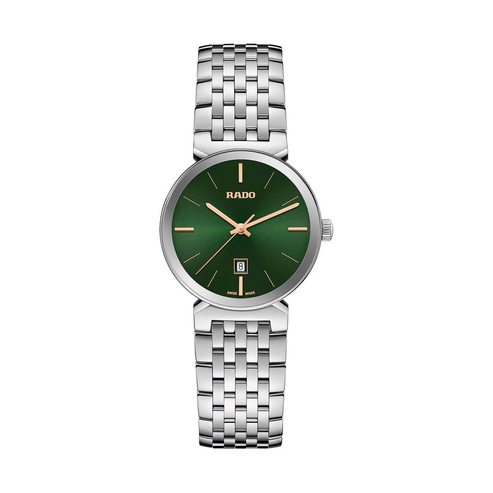 Rado Florence 30mm Green Dial Steel Bracelet Watch