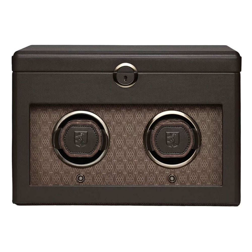 WOLF Earth Double Watch Winder Coffee