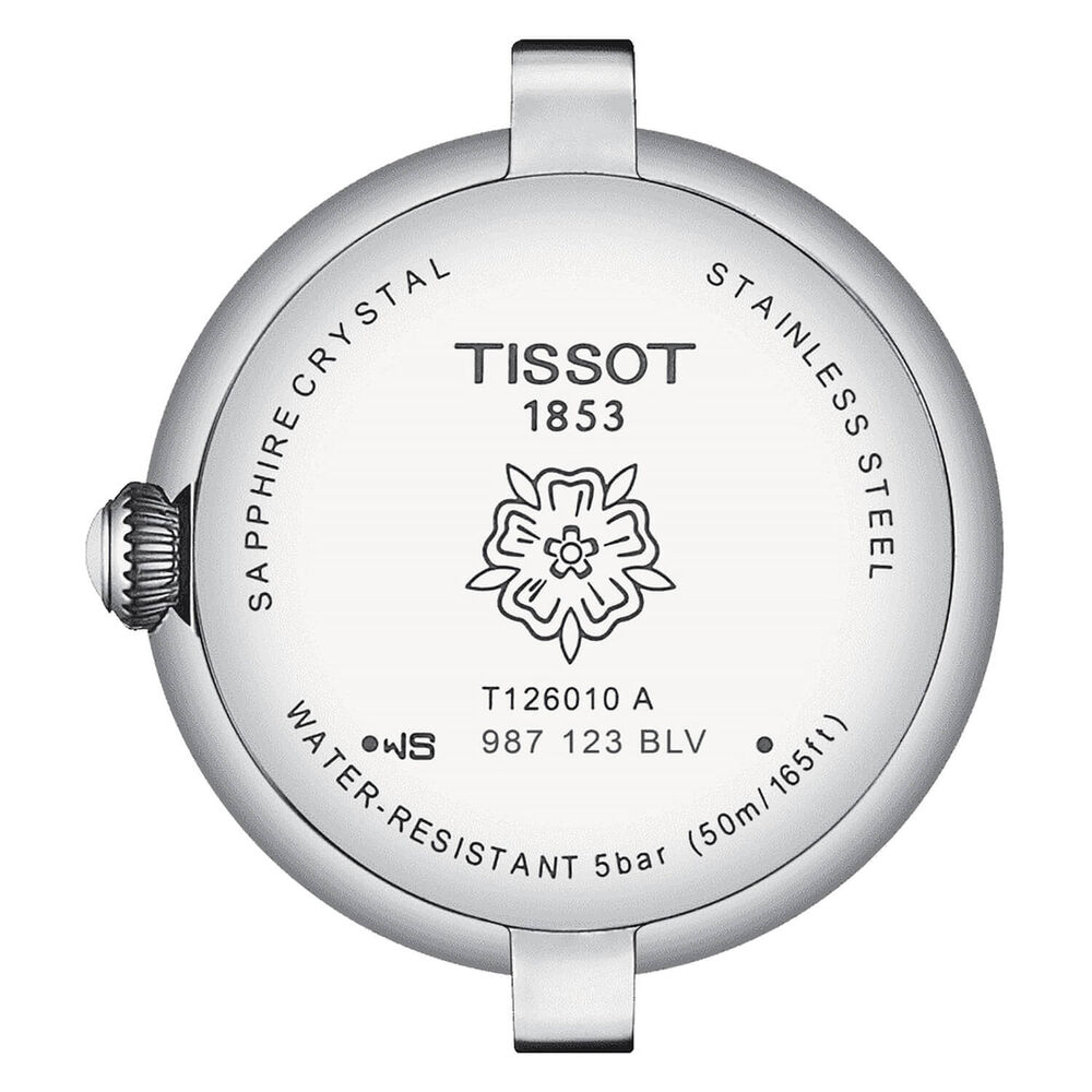 Tissot Bellissima 26mm Silver Dial Diamond Bezel Watch image number 1