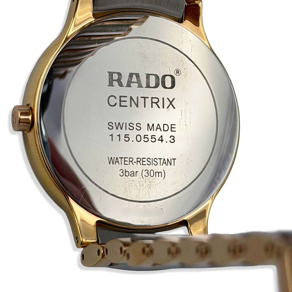 Pre-Owned Rado Hyperchrome 36mm White Dial Ceramic Bracelet Watch