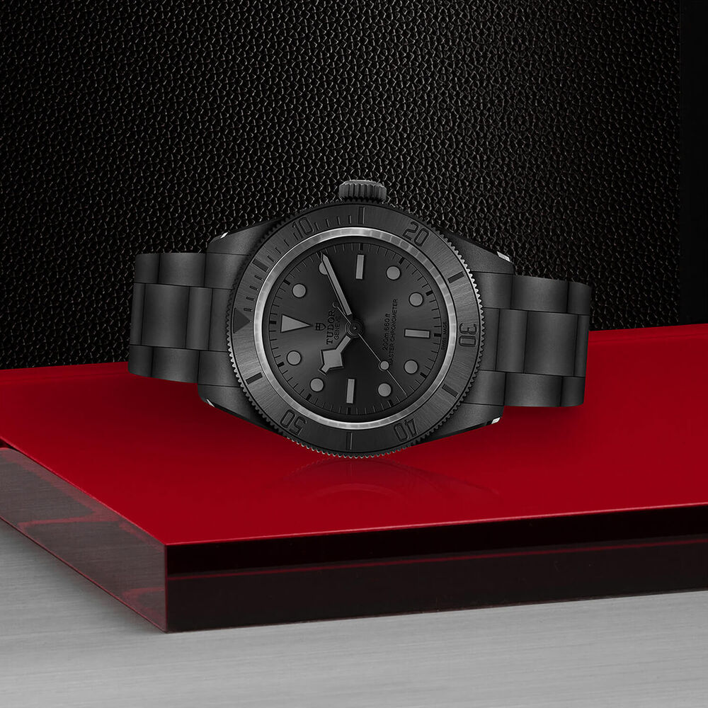 TUDOR Black Bay 41mm Black Dial Black Ceramic Bracelet Watch