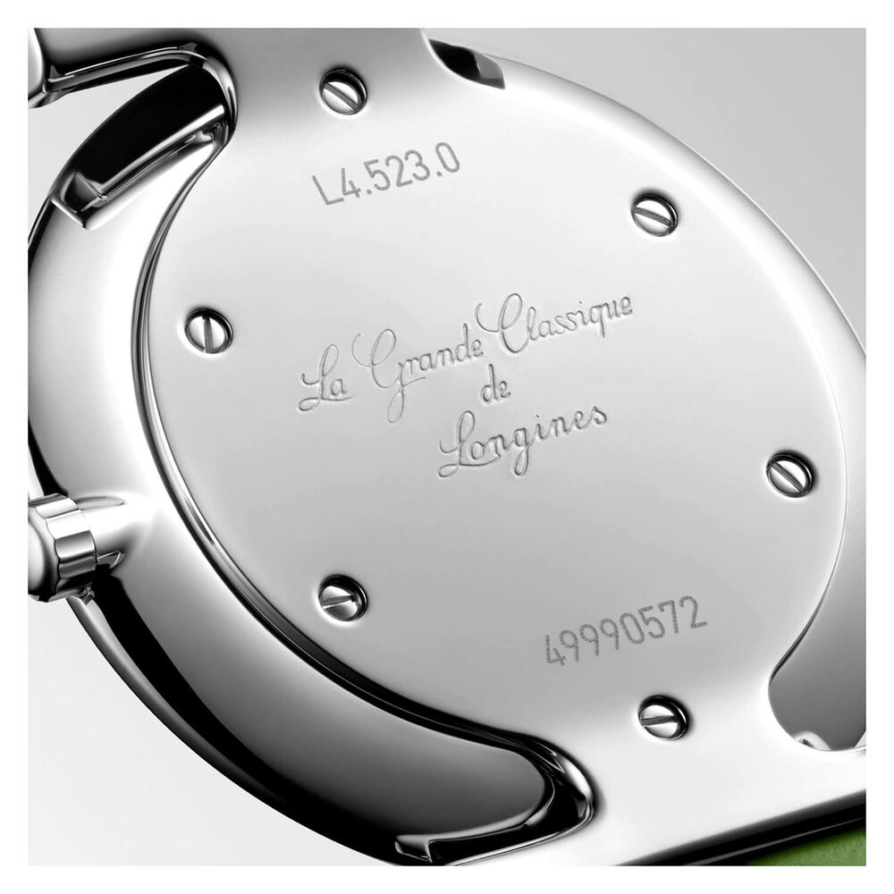 Longines Elegance La Grande Classique 29mm Green Dial & Strap Watch image number 4
