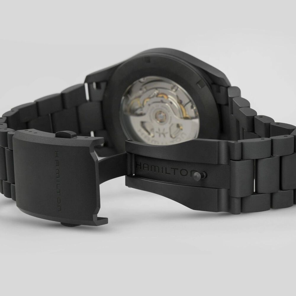 Hamilton Khaki Field 38mm Black Dial Titanium Case Watch image number 4