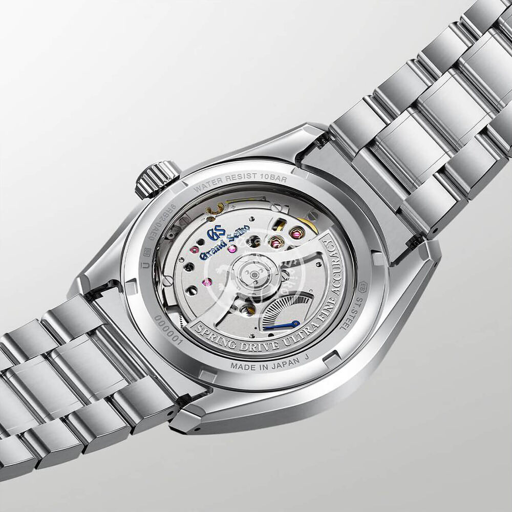 Grand Seiko Evolution 9 'White Birch' Spring Drive UFA 40mm Steel Bracelet Watch
