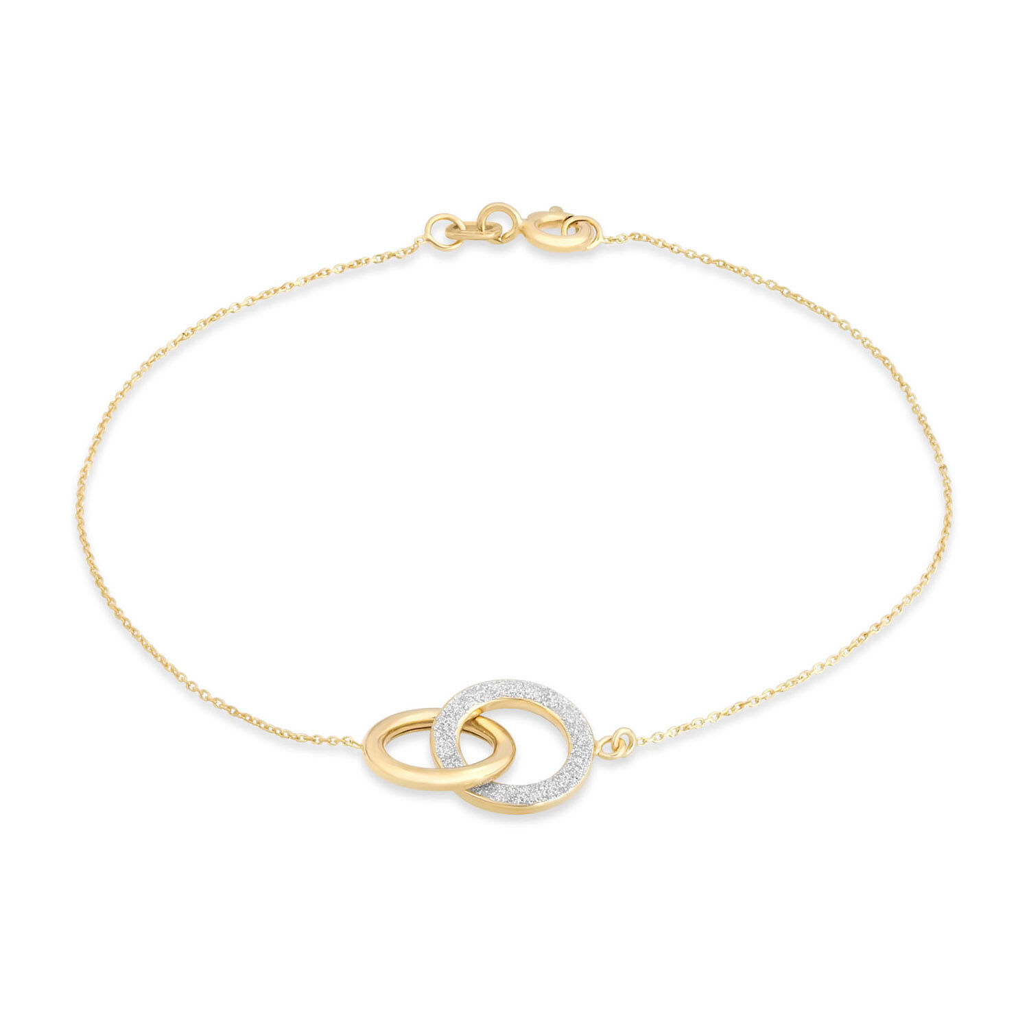 Interlocking circle sale bracelet