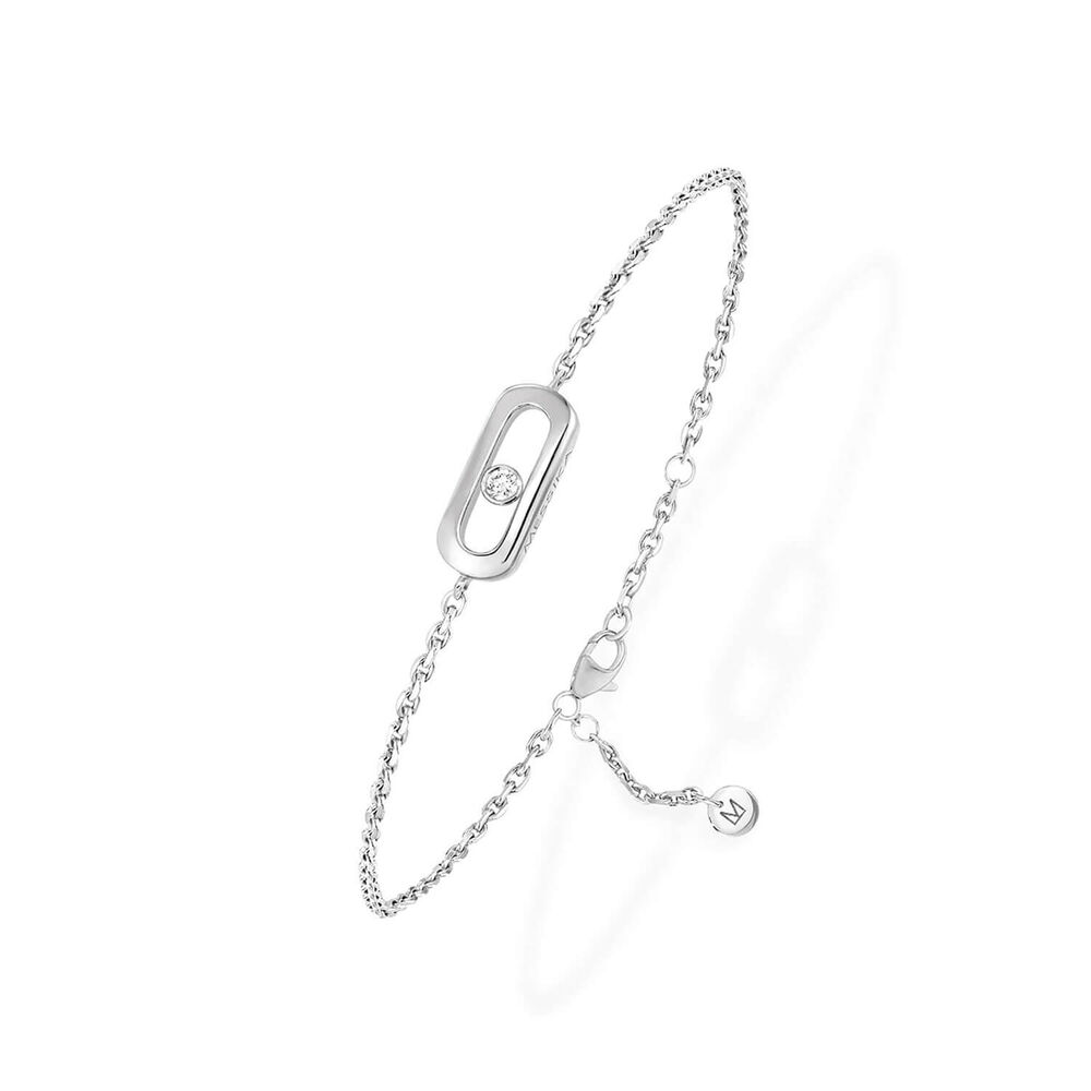 Messika Care(s) 0.07ct Diamond White Gold Bracelet