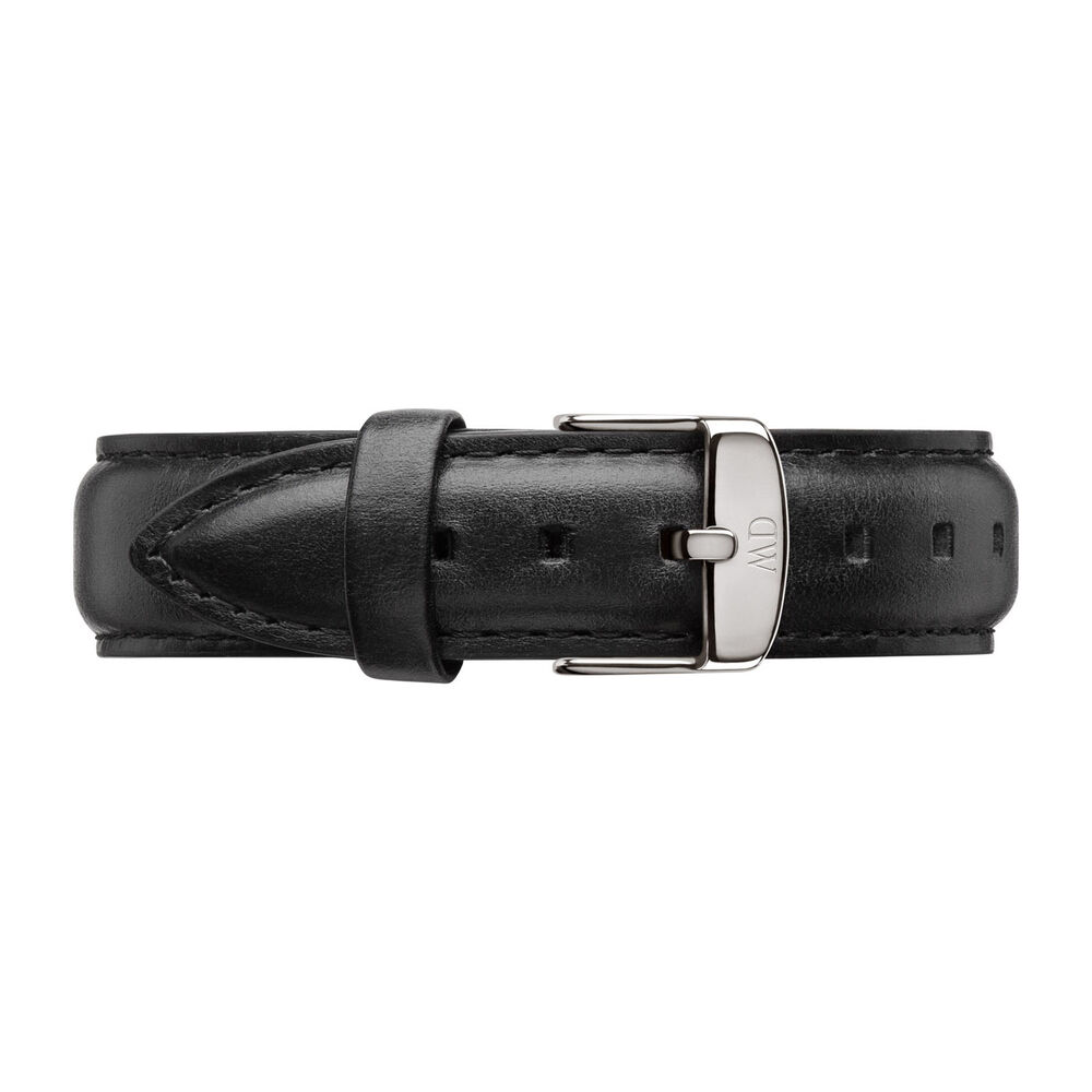 Daniel Wellington Sheffield 18mm Black Leather Strap