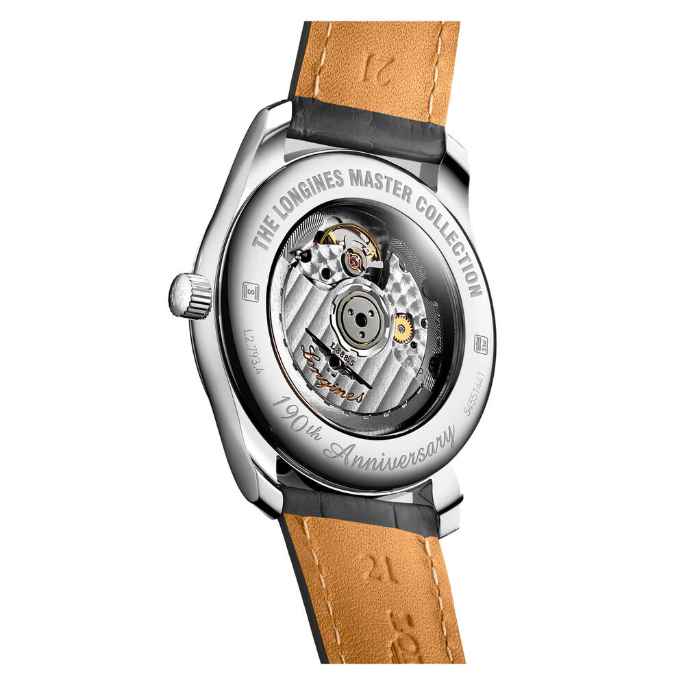 Longines Master Collection 190th Anniversary 40mm Silver Dial Watch image number 4