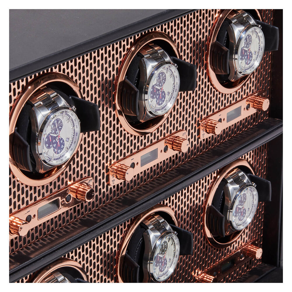WOLF AXIS 8pc Copper Watch Winder image number 5