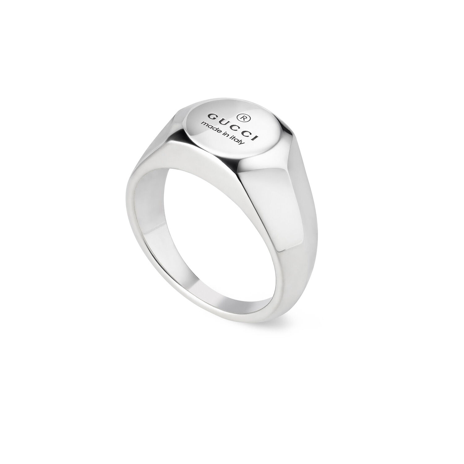 Gucci heart store ring size r