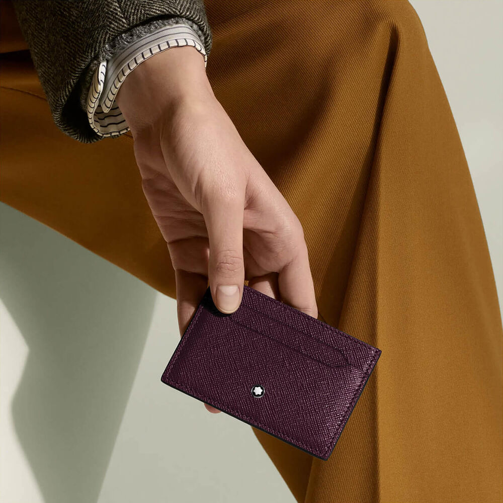 Montblanc Sartorial Cassis 5 Credit Cards Wallet image number 1