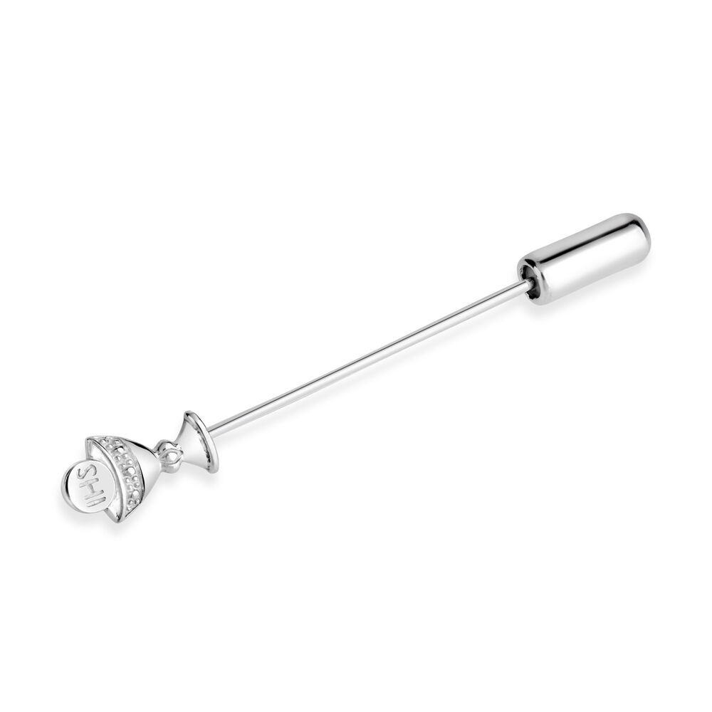 Sterling Silver Chalice Tie Pin