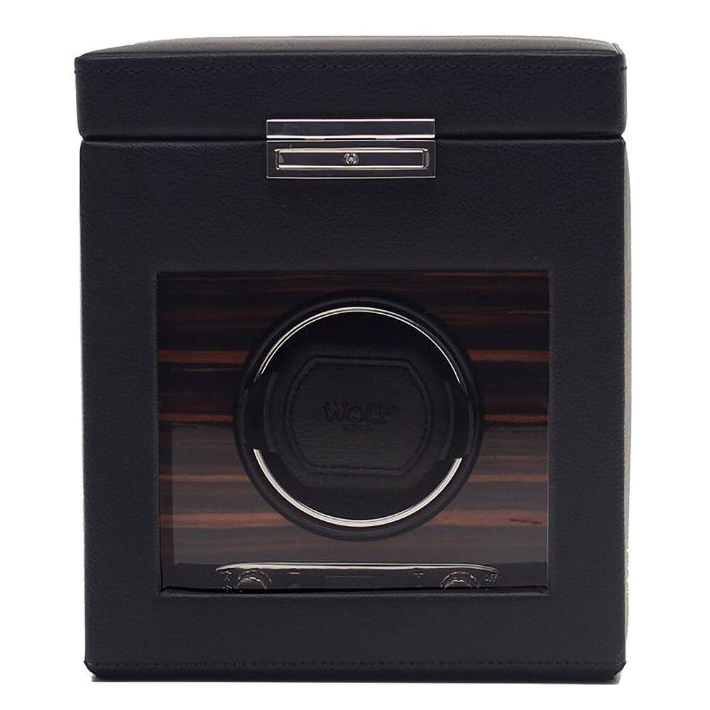 WOLF ROADSTER Single Black Watch Winder