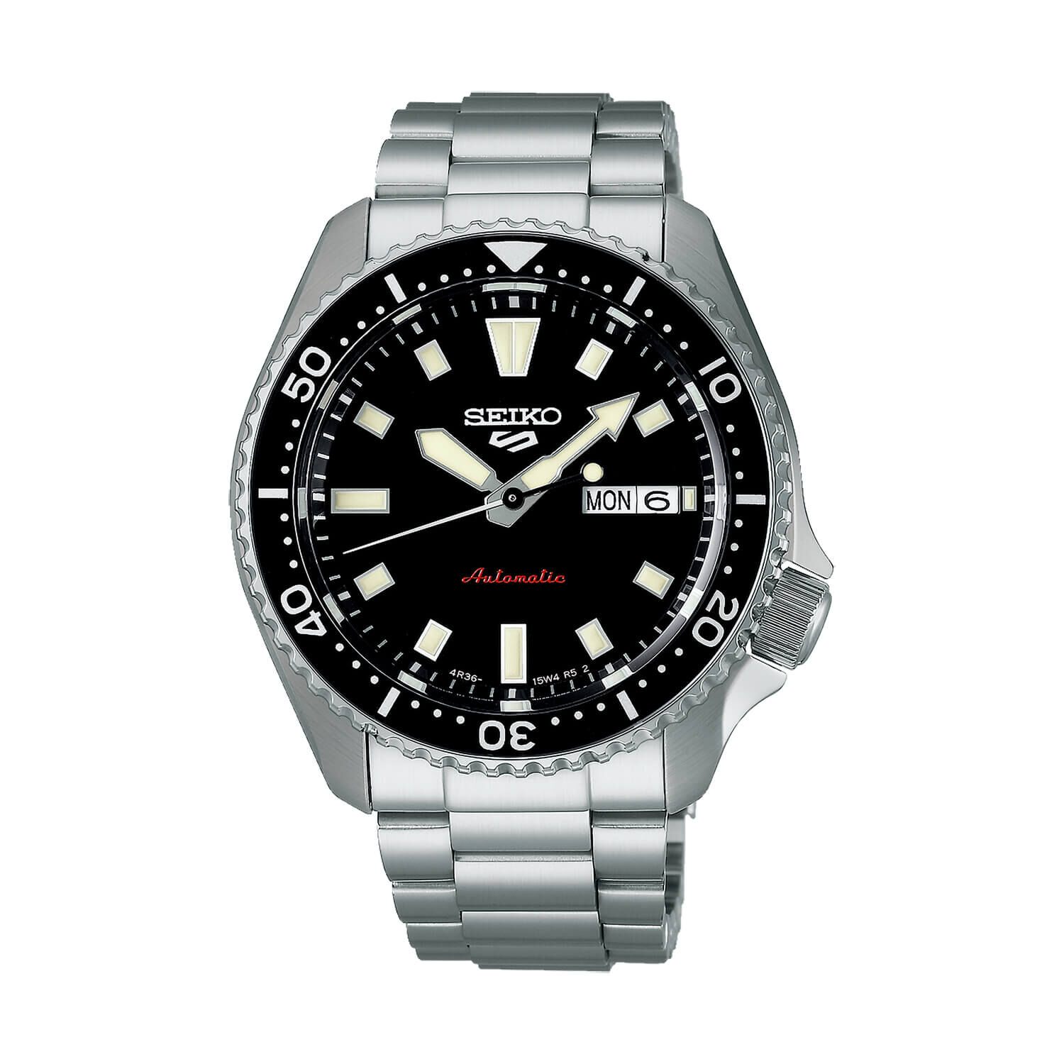 Seiko 5 Sport SKX Redux Kuro Black 42.5mm Bracelet Watch