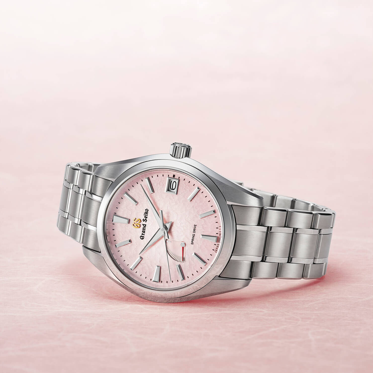 Grand Seiko 'Sakura-Kakushi' 62GS Hi-Beat Pink Dial Watch