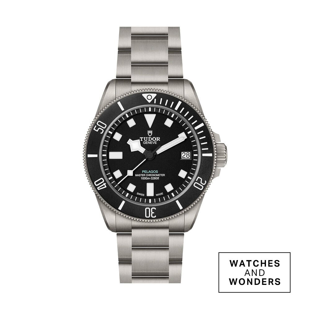 TUDOR Pelagos Ultra 43mm Black Dial Titanium Bracelet Watch