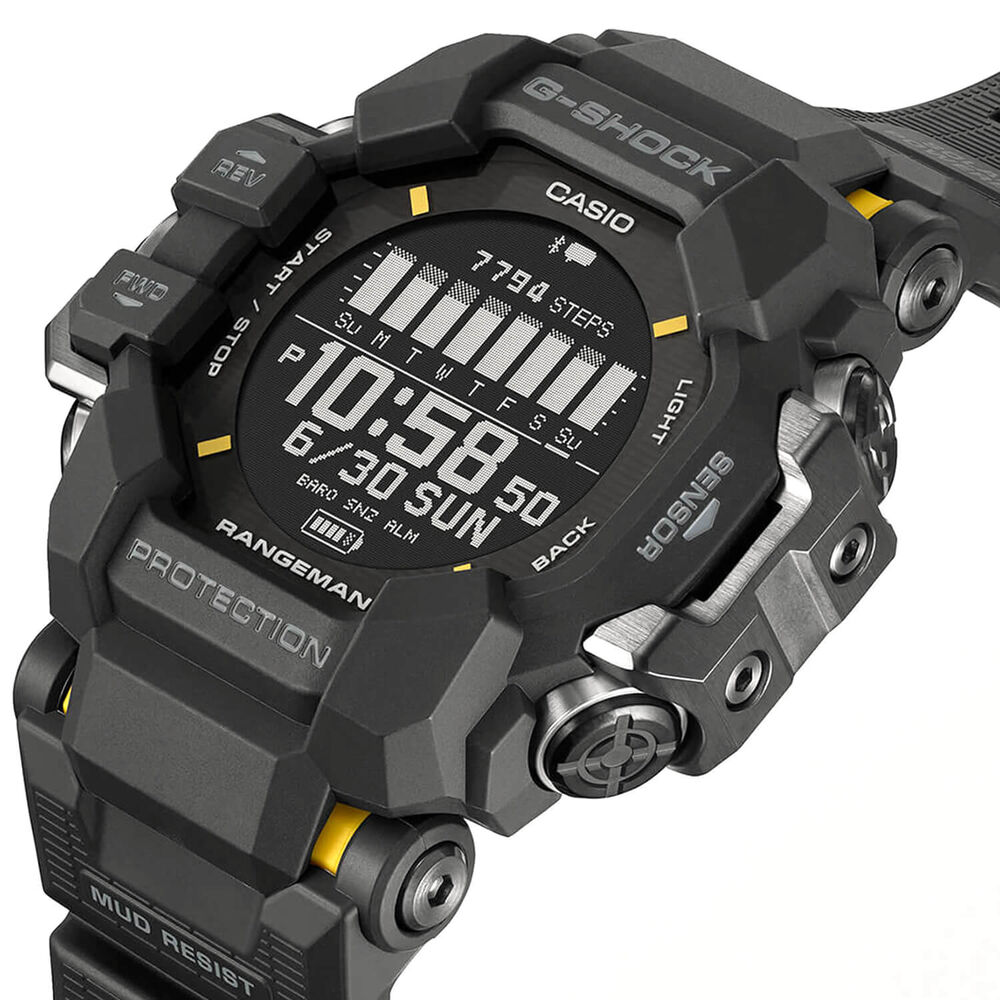 G-SHOCK Master of G Rangeman 60.6mm Dial Black Resin Strap Watch image number 1